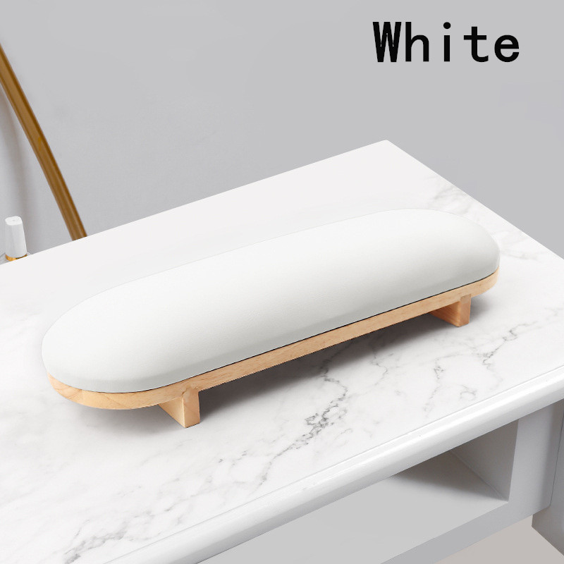 Leatherwork Desk - 1PC White PU Leather Nail Art