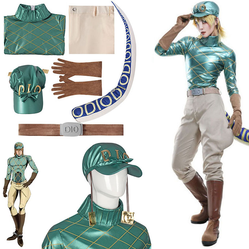 Leather Work Hat - JoJo's Bizarre Adventure Diego Brando Cosplay
