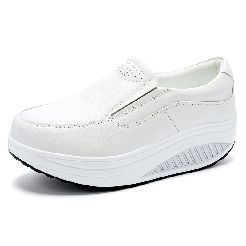 Leather Work Flats Women - Women's Shoes Spring Genuine Leather Soft