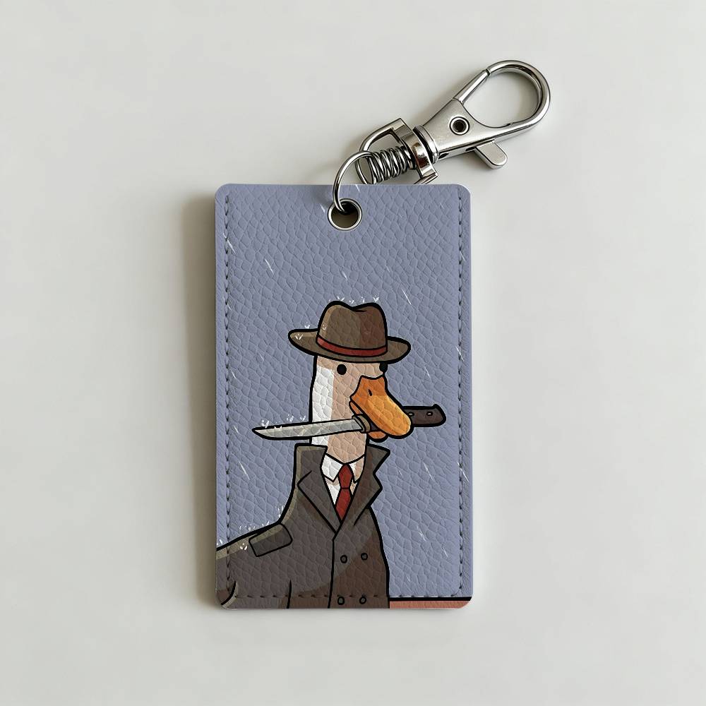 Cartoon Cute Goose Duck Badge  - Leather Work Leather 评论和价格