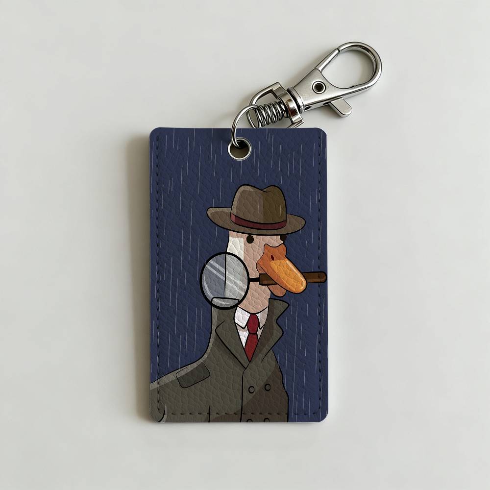 Cartoon Cute Goose Duck Badge  - Leather Work Leather 评论和价格