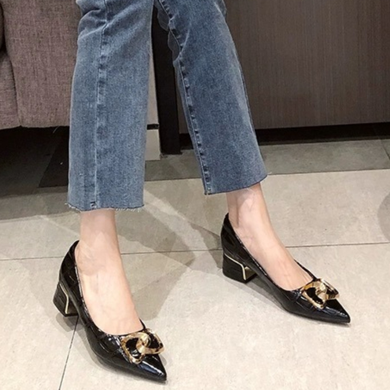 2025 Soft Leather Pointed Toe  - Leatherwork In French 评论和价格