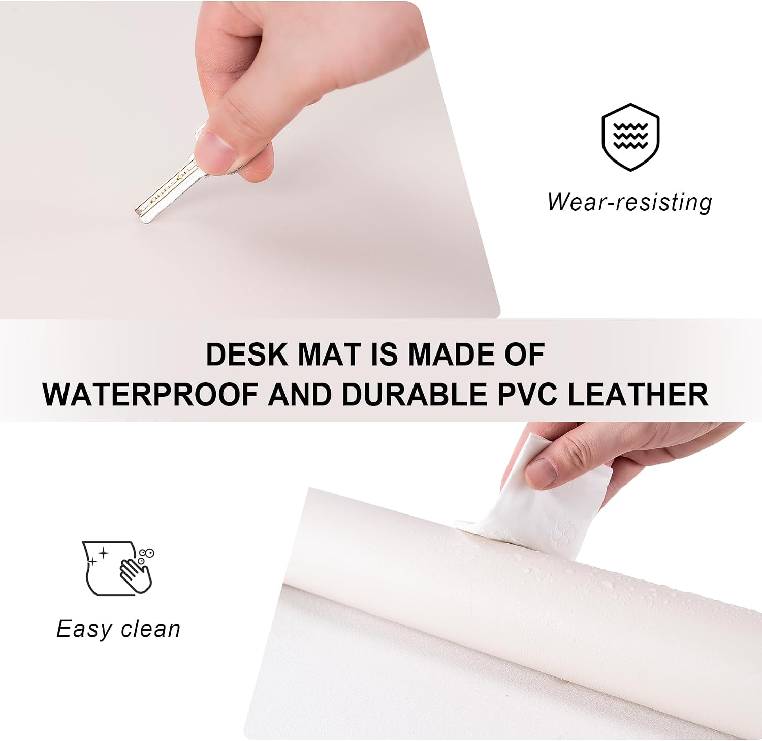 Leather Desk Pad Protector, No - Leatherwork Products 评论和价格
