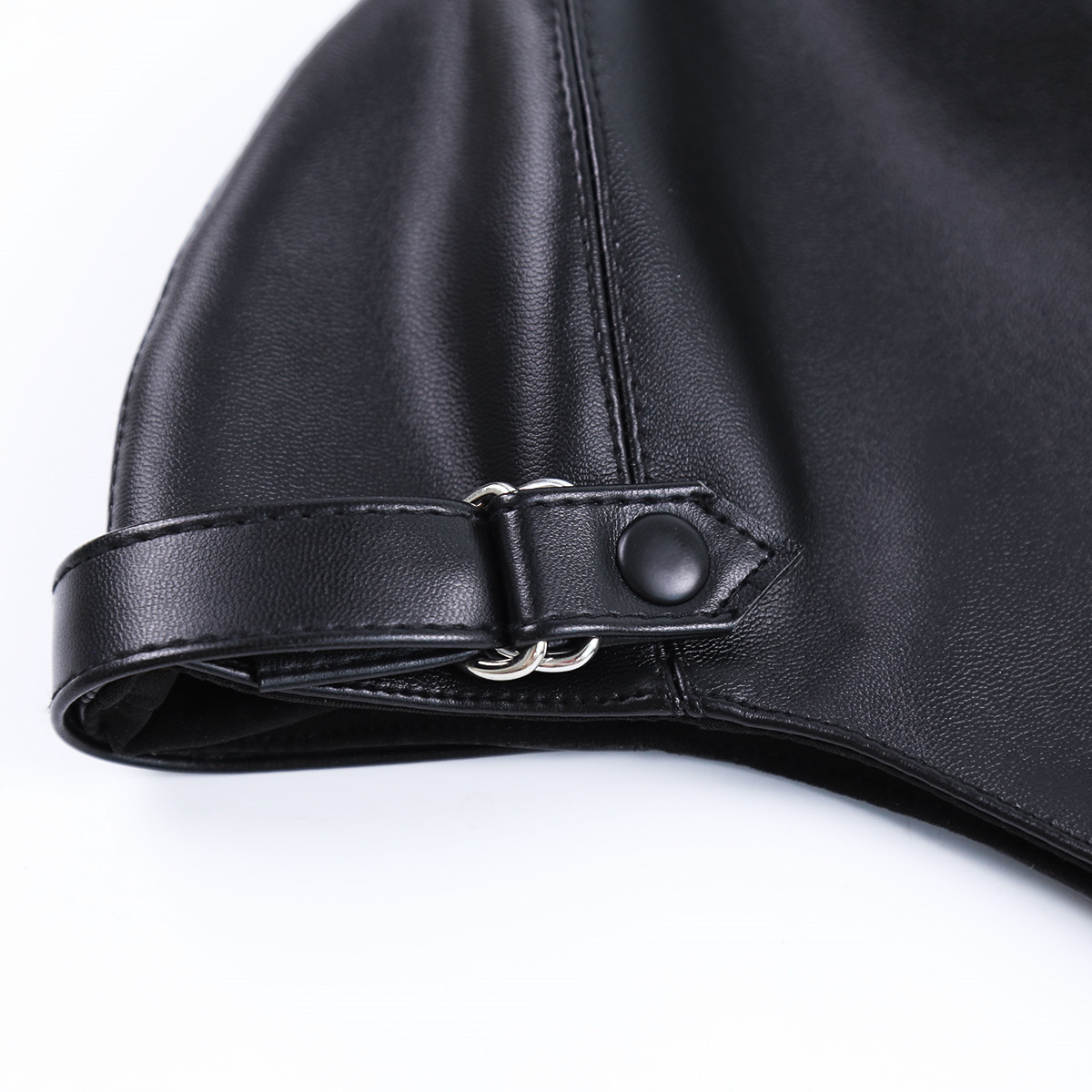 Novelty Knight  Hat Winter PU  - Leather Work Hat 评论和价格