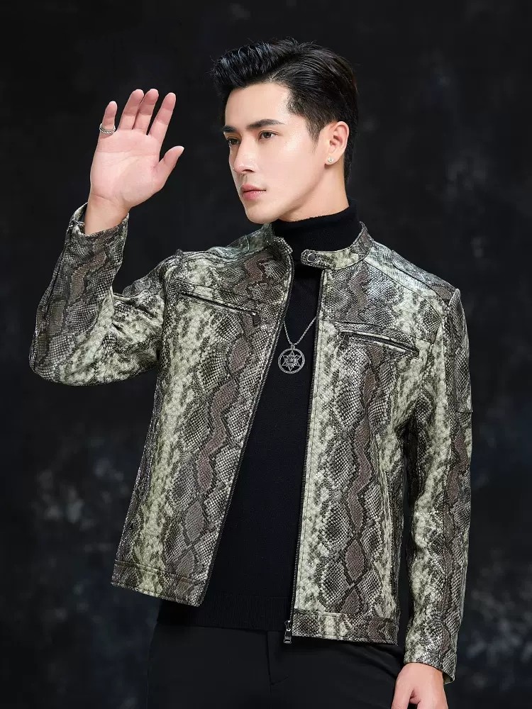 Spring Men Snake Pattern Sheep - Leatherwork Free Patterns 评论和价格