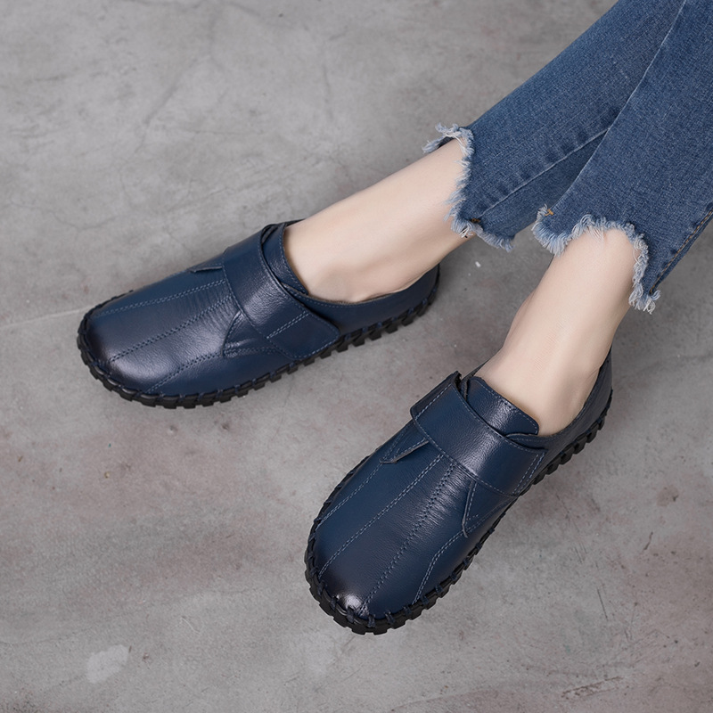 New Top Quality Ballet Flats W - Leather Work Flats Women 评论和价格