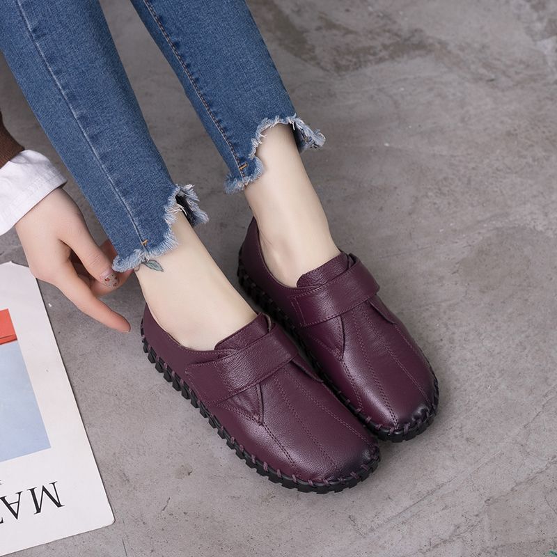New Top Quality Ballet Flats W - Leather Work Flats Women 评论和价格
