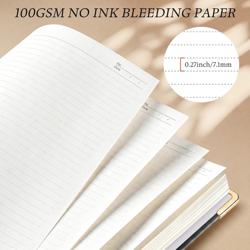 A4 Leather 5-Subject Notebook, - Leatherwork Products 评论和价格