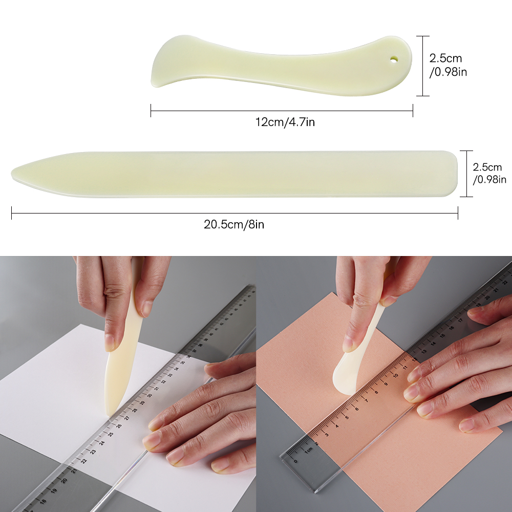 2pcs Bone Folder Creaser Tool  - Bone Folder Tool 评论和价格