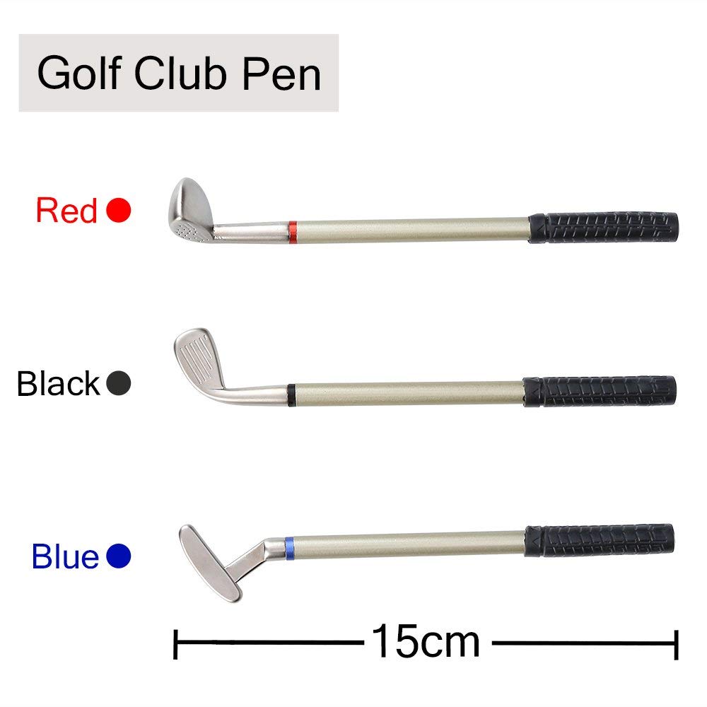 1 Set Golf Leather Pens Holder - Leatherwork Desk 评论和价格