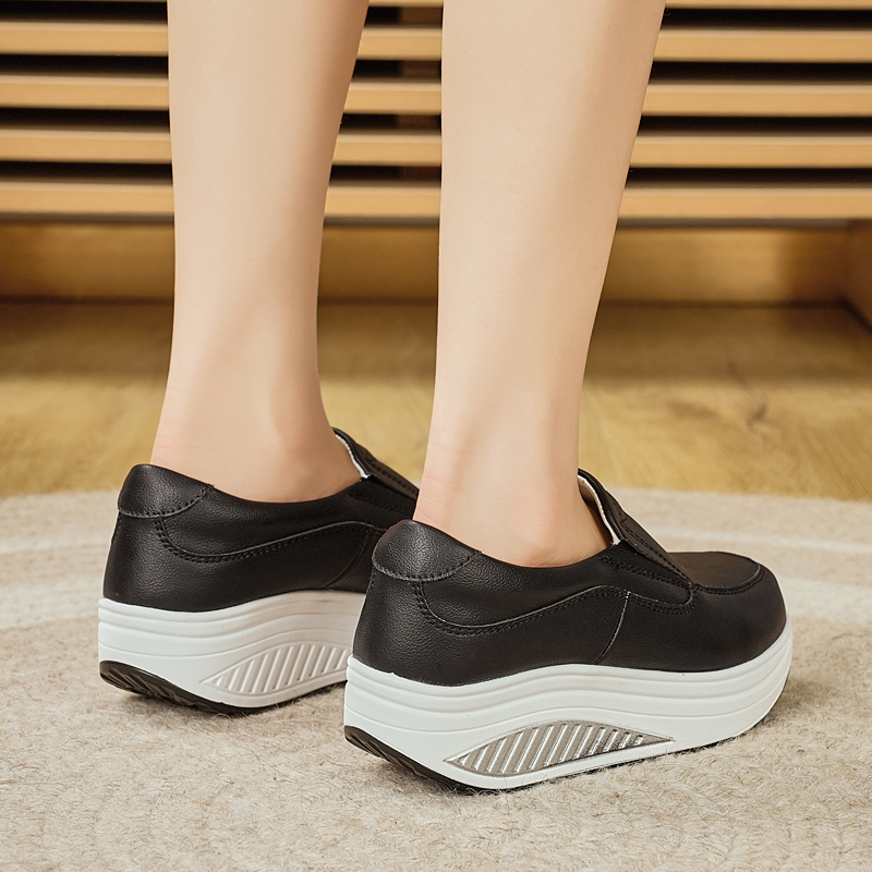 Women's Shoes Spring Genuine L - Leather Work Flats Women 评论和价格