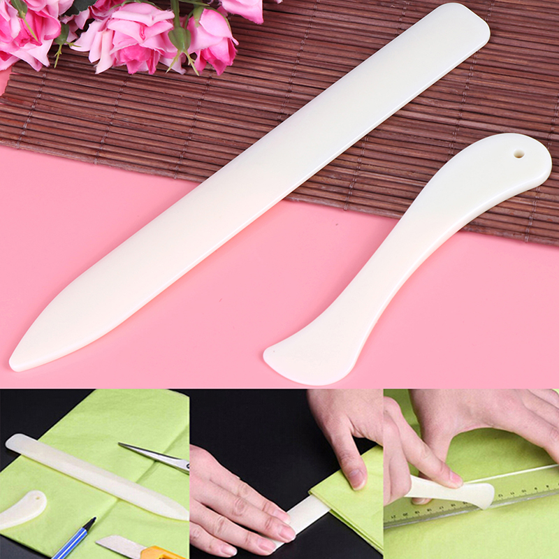 2Pcs/set Plastic Bone Folder C - Bone Folder Tool 评论和价格