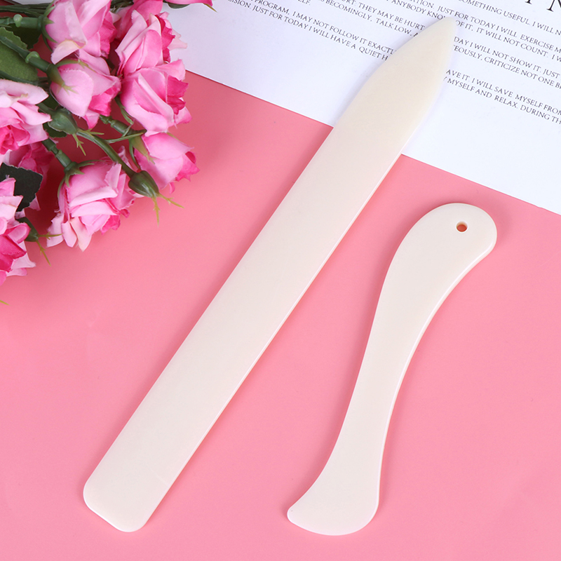 2Pcs/set Plastic Bone Folder C - Bone Folder Tool 评论和价格