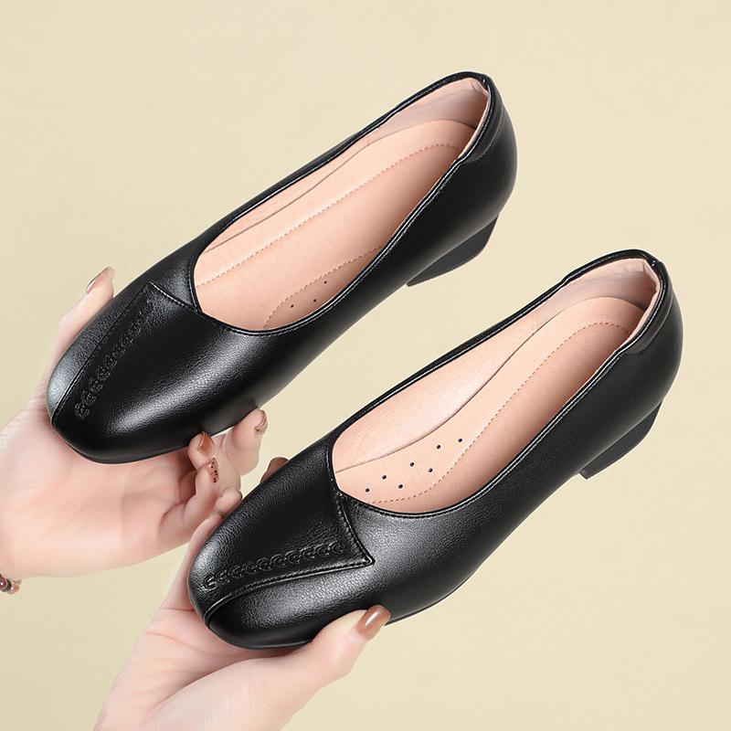 3cm Breathable Comfortable Sha - Leather Work Flats Women 评论和价格
