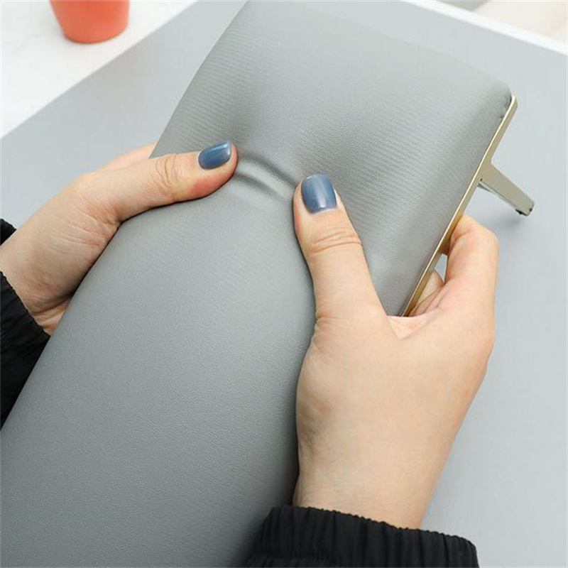 1PC PU Leather Marble Nail Han - Leatherwork Desk 评论和价格