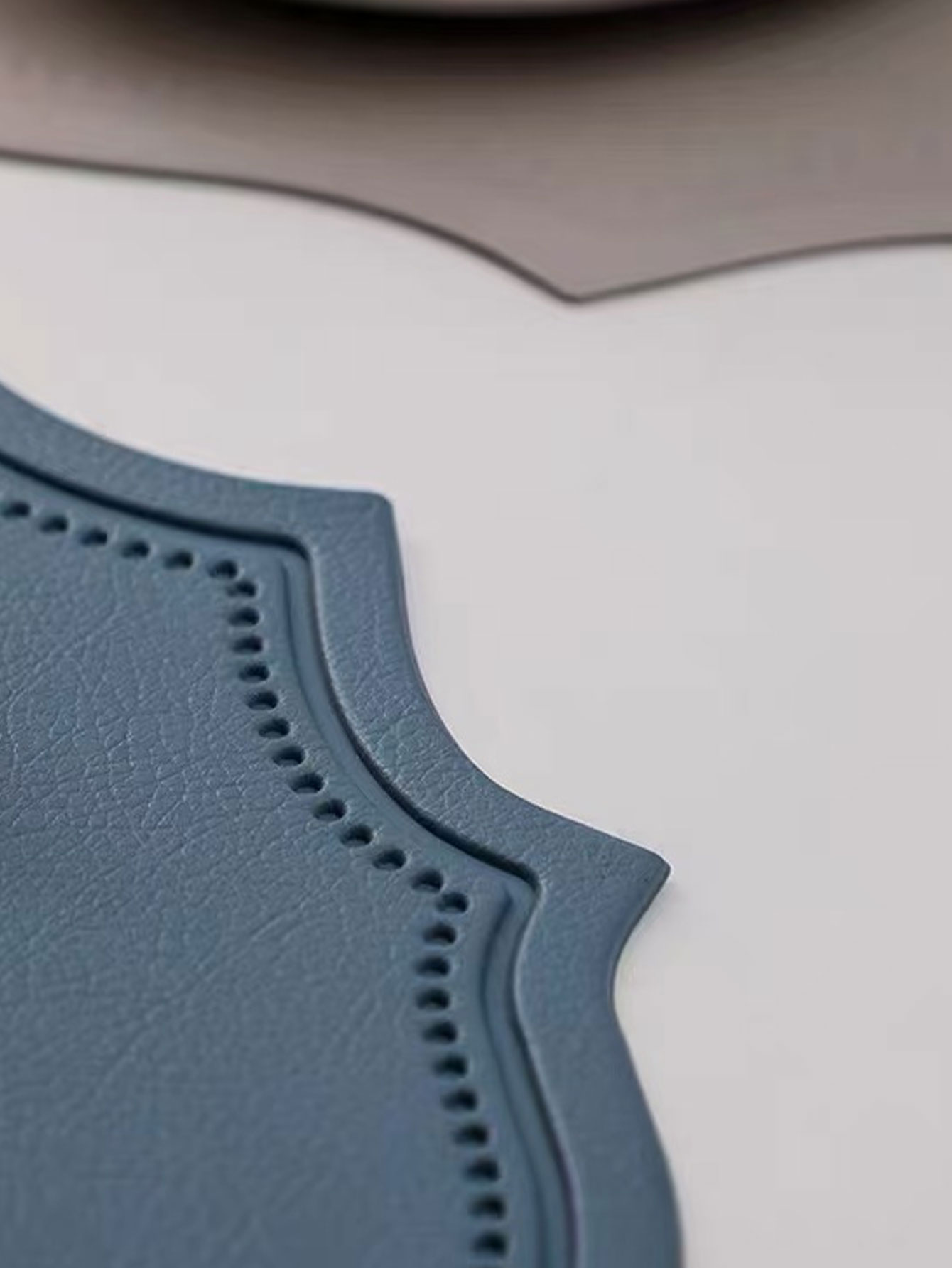 Leather Placemat Ins Style Din - Leatherwork Desk 评论和价格