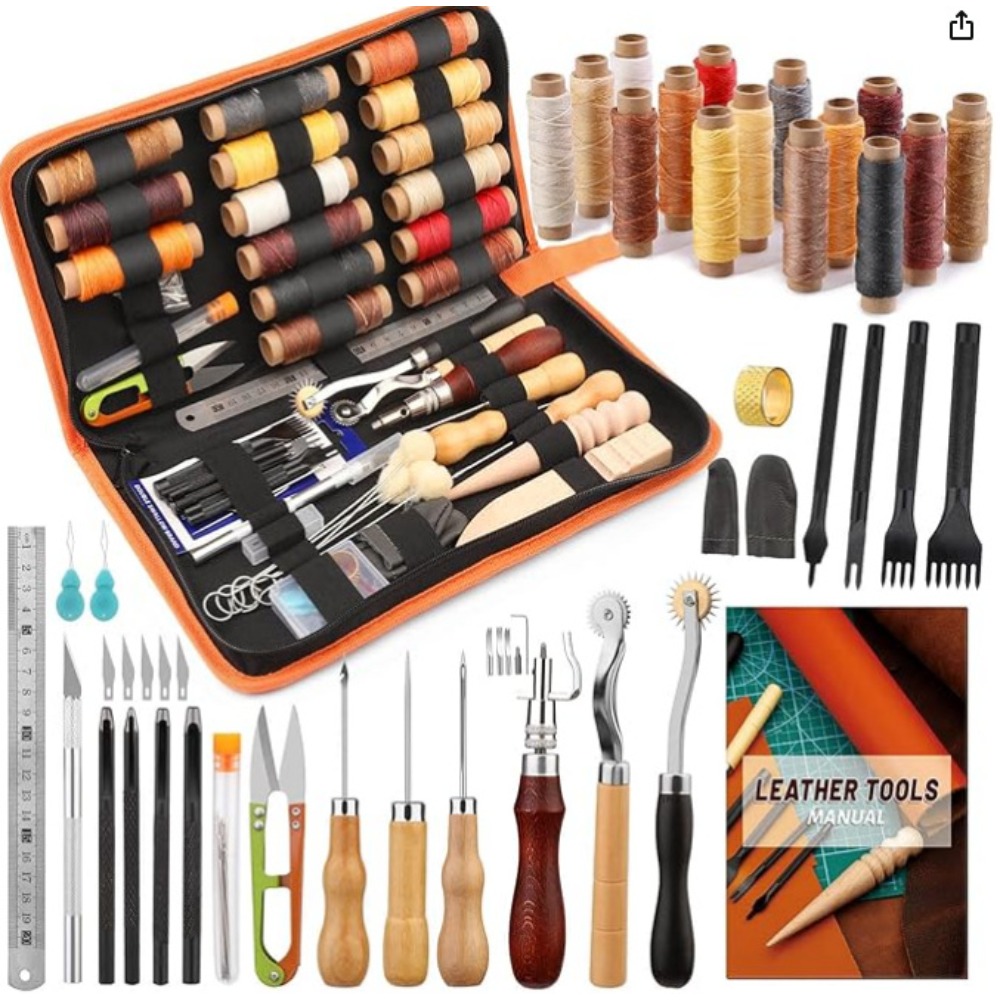Leather Working Tools Practica - Leatherwork Or Leathercraft 评论和价格