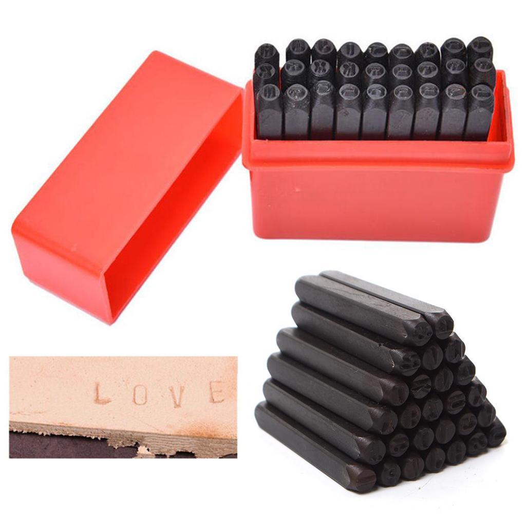 Letters Punch Set Steel Metal  - Leatherwork Free Patterns 评论和价格