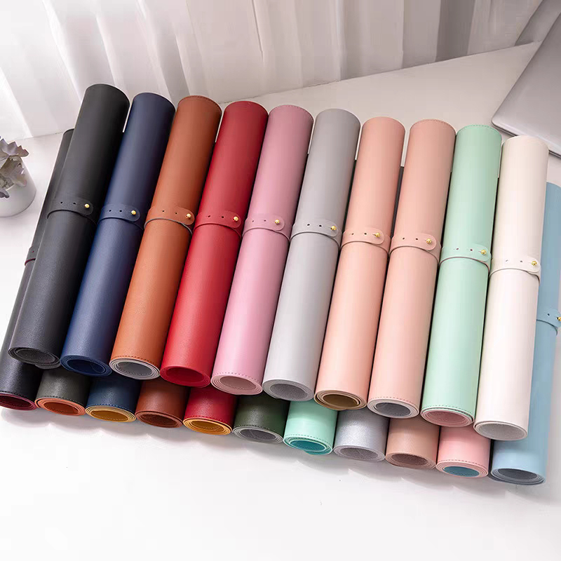 Soft, Foldable Table Mat – Wat - Leatherwork Desk 评论和价格