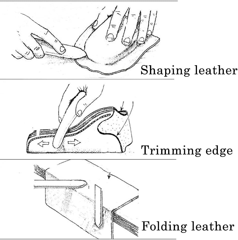 Professional Leather Craft Bon - Bone Folder Tool 评论和价格