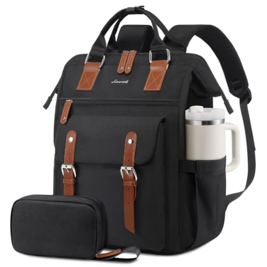 Laptop Backpack for Women, Tea - Leather Work Leather 评论和价格