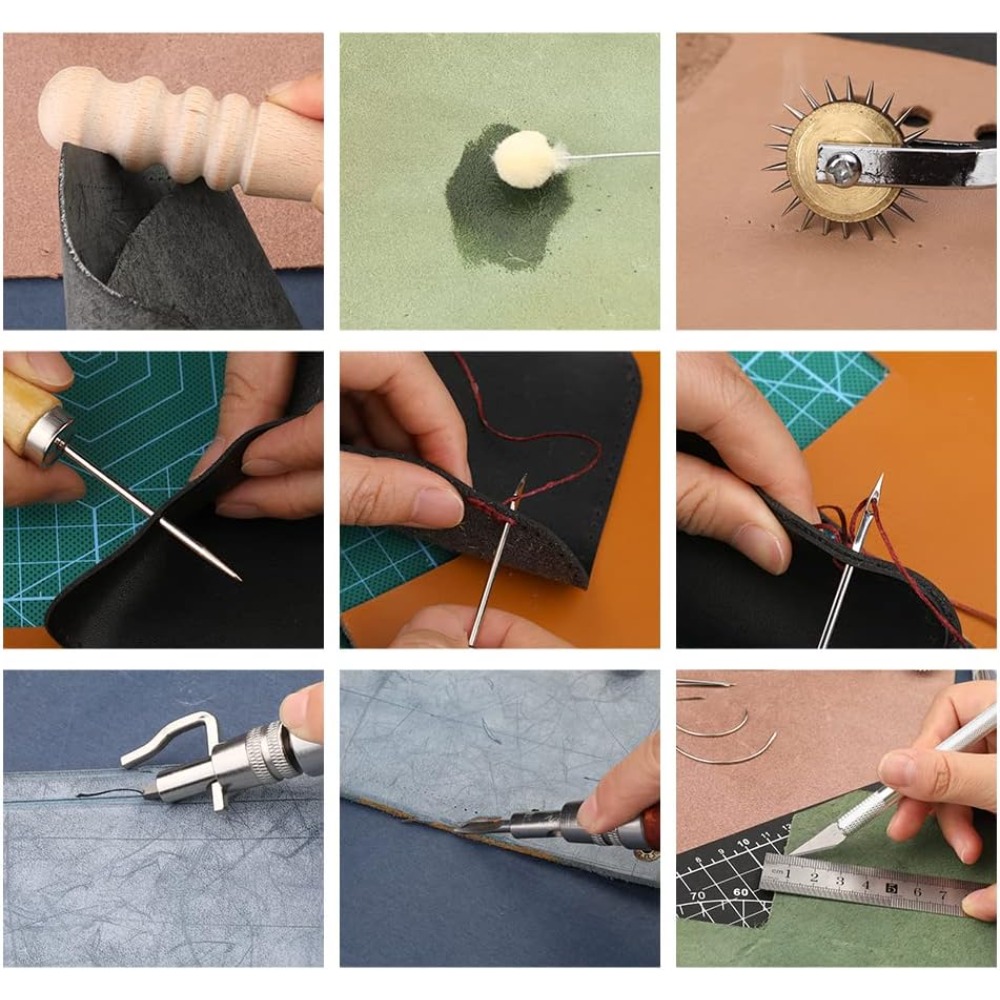 Leather Working Tools Practica - Leatherwork Or Leathercraft 评论和价格