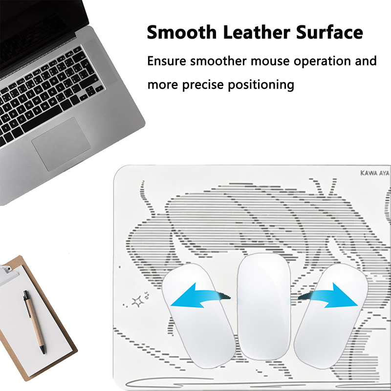 1Pcs Leather Mouse Pad Anime A - Leatherwork Desk 评论和价格